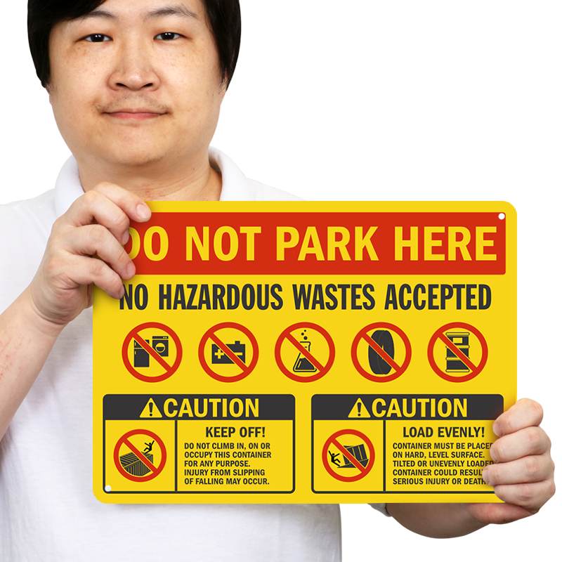 do not park here sign painted on the road Stock Photo - Alamy