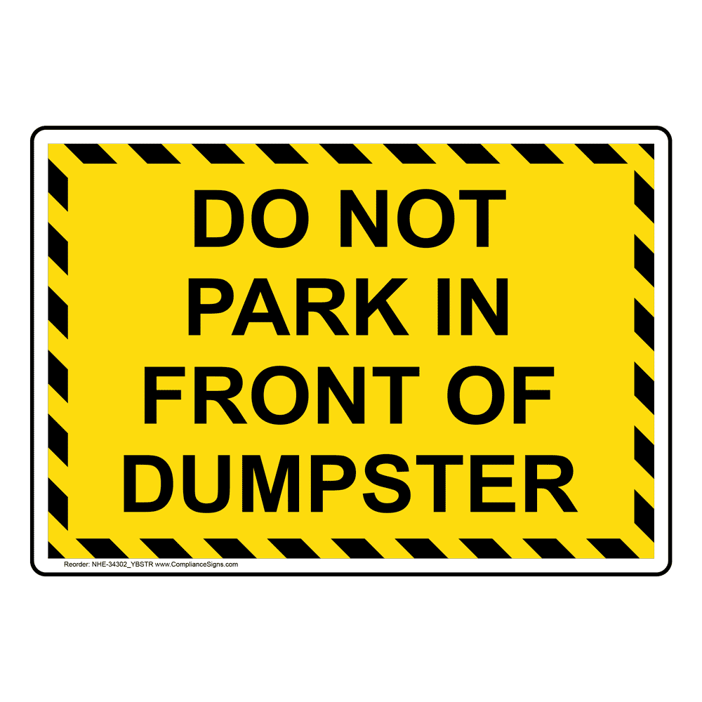 Black and White Please Do Not Park in Front of the Gates Sign Stock ...