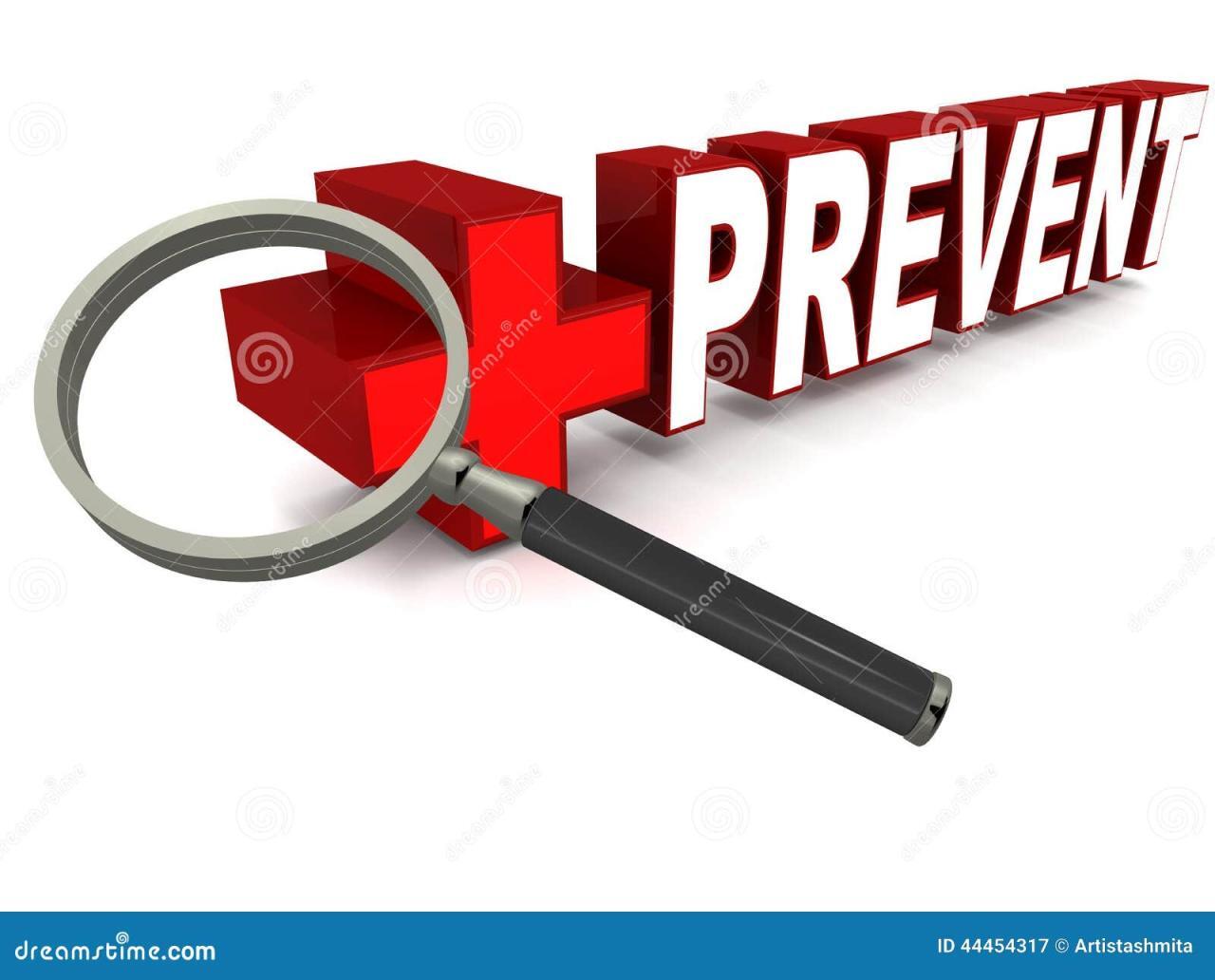 Prevent Stock Illustration - Image: 44454317