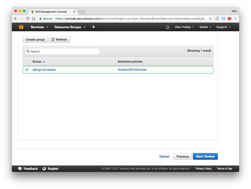 How to Setup Amazon S3 in a Django Project
